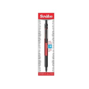 Scrikss Graph-x Metal 0.7mm Versatil Kalem Kırmızı