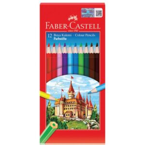 Faber Castell Kuruboya 12'li Karton Kutu