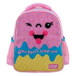 Mikro Muggle Mu-8676 Pembe Dondurma (ice Cream) Pembe Anaokulu Çantası