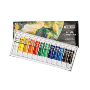 Bigpoint Akrilik Boya 12'li Tüp 12ml
