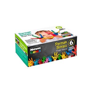 Nova Color Parmak Boyası 6'lı 25ml