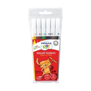 Pensan Kidz Keçeli Kalem 6'lı