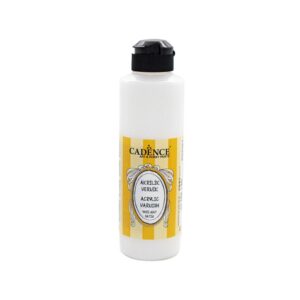 Cadence Yarı Mat Akrilik Vernik Su Bazlı 250ml
