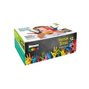Nova Color Parmak Boyası 12'li 25ml
